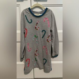 Hannah Banana Holiday Candy Cane dress